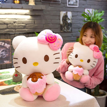 Kawaii Kitty Soft Plush Stuffed Doll