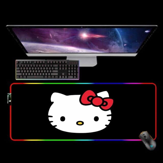 Cute Cat Gaming Mouse Pad