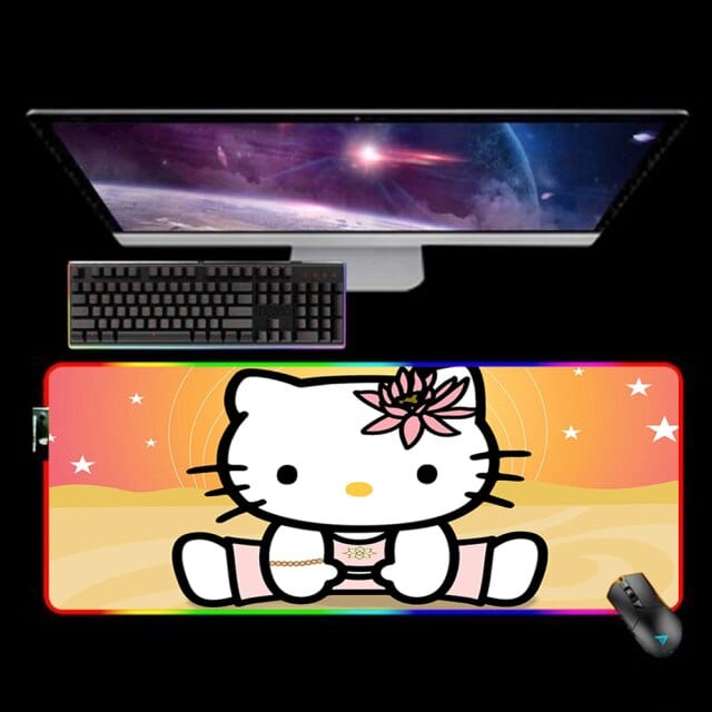 Cute Cat Gaming Mouse Pad