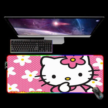 Cute Cat Gaming Mouse Pad