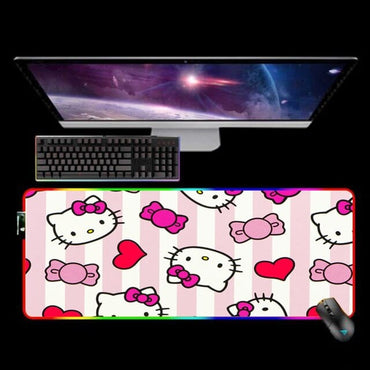 Cute Cat Gaming Mouse Pad