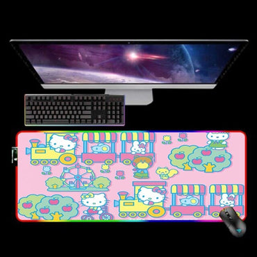 Cute Cat Gaming Mouse Pad