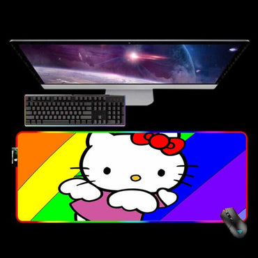 Cute Cat Gaming Mouse Pad