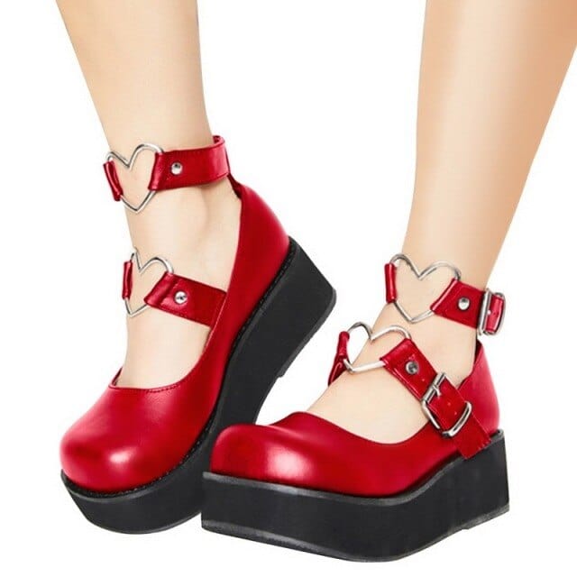 Mary Jane Ankle Strap Pump Shoes