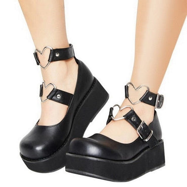 Mary Jane Ankle Strap Pump Shoes