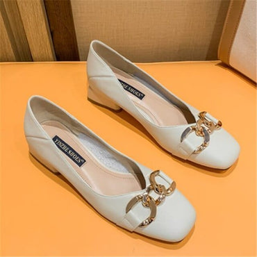 Designer Patent Leather Luxury Heel Shoe