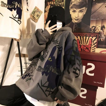 Oversized Men Hip Hop Hoodie