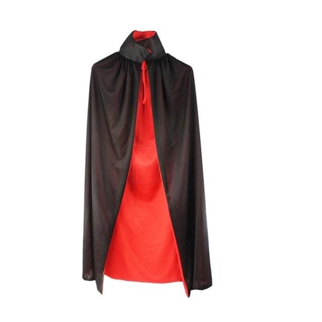 Halloween Hooded Black Cloak Of Death Party Outfit