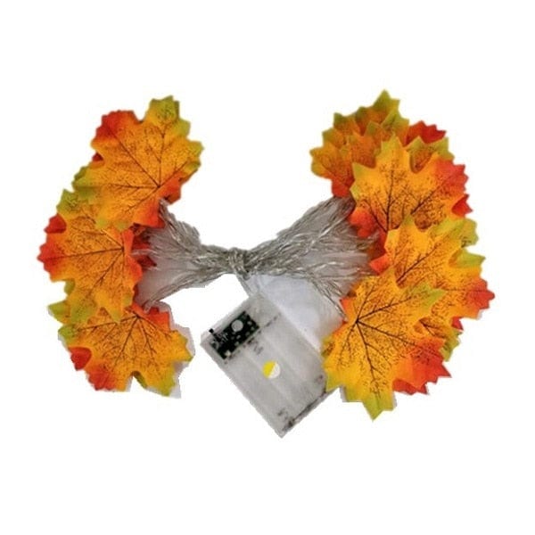 Maple Leaf Halloween LED String Lights