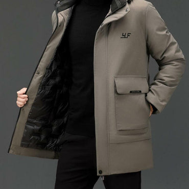 Men's Luxury Hooded Casual Jacket