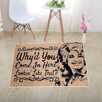 3D Scary Clown Trap Visual Carpet Cover