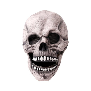 Movable Jaw Skull Mask Halloween Costume