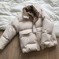 Winter Down Solid Oversize Jacket