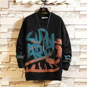 Men's Oversized Hip Hop Pullover