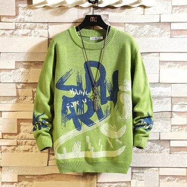 Men's Oversized Hip Hop Pullover