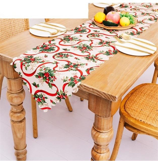 Christmas Table Linen Decoration