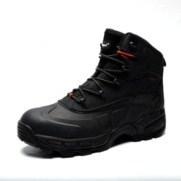 Steel Toe Puncture-Proof Work Safety Shoes