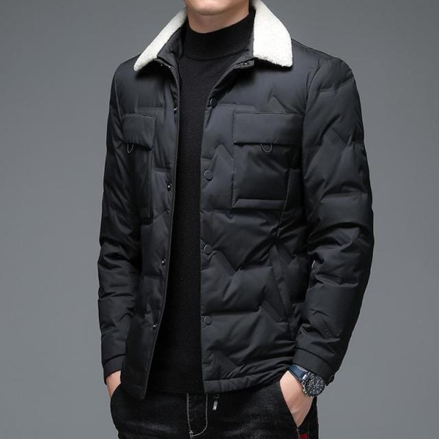 Men Premium Windbreaker Puffer Jacket