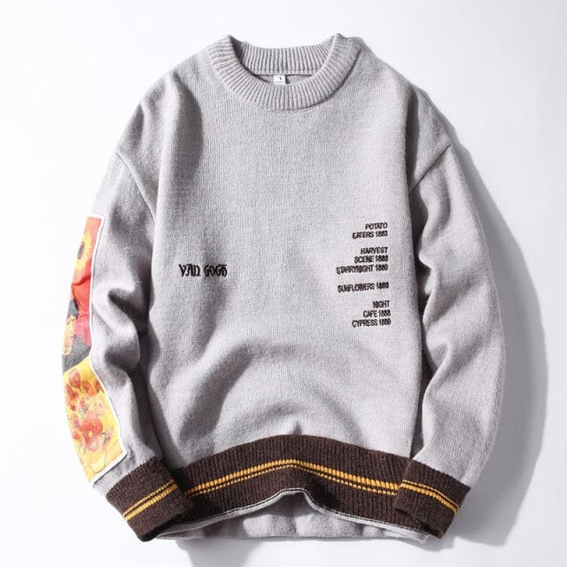 Winter Embroidery Men's Jumper