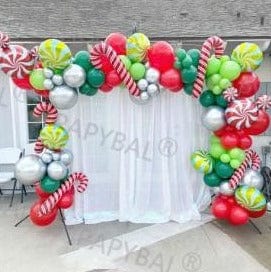 1set Balloons Arch Garland Christmas Decorations