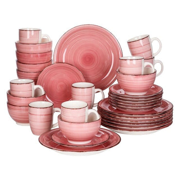 16/32/48-Pieces Vintage Ceramic Dinnerware Set