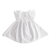 Girls Black Faux Leather Dress