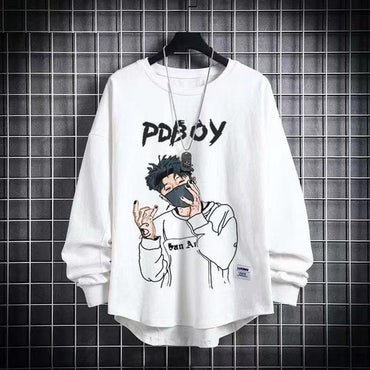 Patchwork Hip Hop Loose Sweatshirts