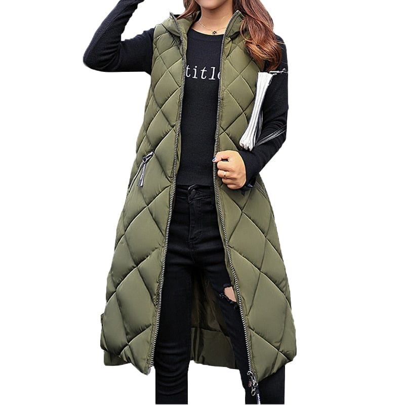 Ladies Bamboo Fiber Warm Winter Coat