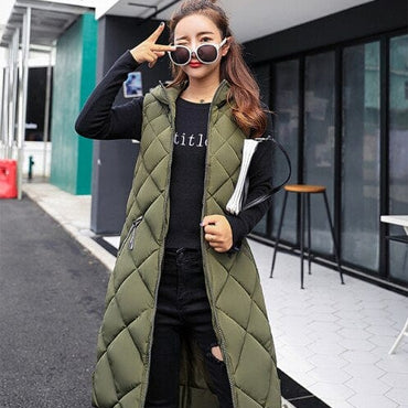 Ladies Bamboo Fiber Warm Winter Coat