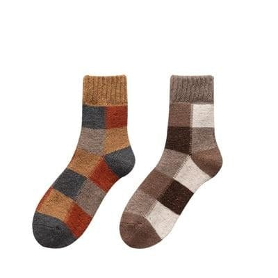 3 Pairs/lot Men's Wool Rich Winter Socks