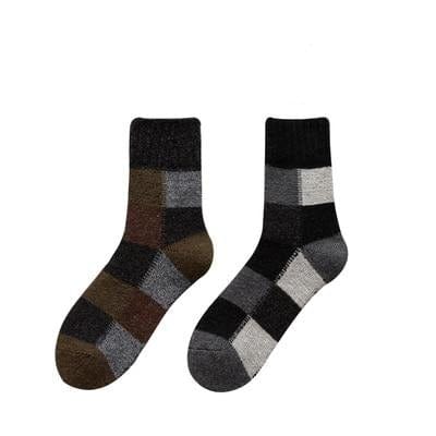 3 Pairs/lot Men's Wool Rich Winter Socks