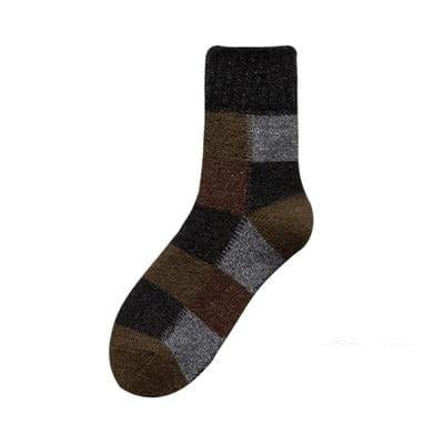 3 Pairs/lot Men's Wool Rich Winter Socks