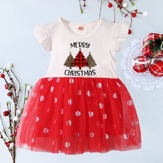 My First Christmas Infant Girls Dress