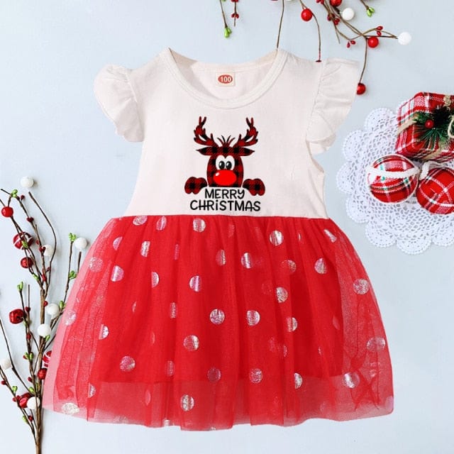 My First Christmas Infant Girls Dress