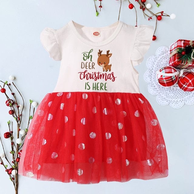 My First Christmas Infant Girls Dress