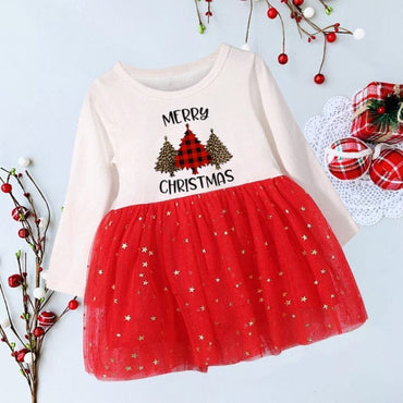 My First Christmas Infant Girls Dress