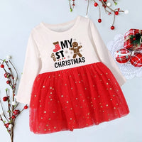 My First Christmas Infant Girls Dress