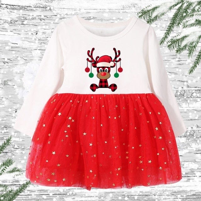 My First Christmas Infant Girls Dress