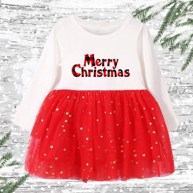 My First Christmas Infant Girls Dress