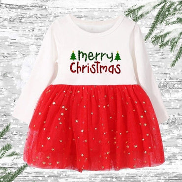 My First Christmas Infant Girls Dress