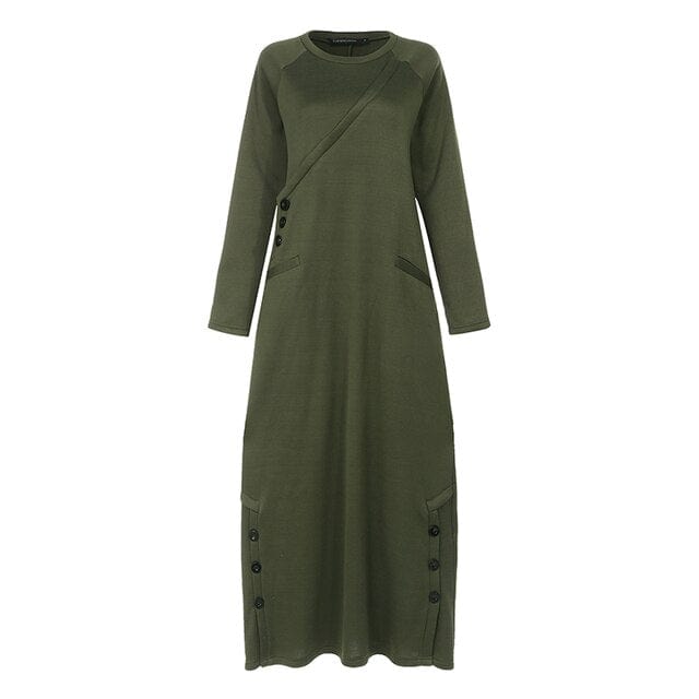 Winter Warm Long Maxi Dress