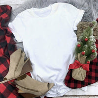 Christmas Deer Printed T-shirt