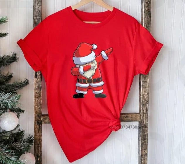 Christmas Deer Printed T-shirt