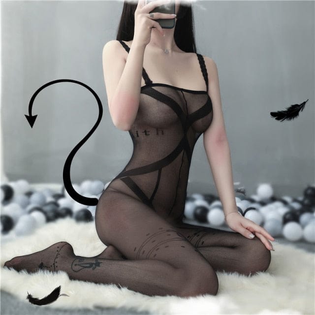 Mesh Fishnet Exotic Lingerie