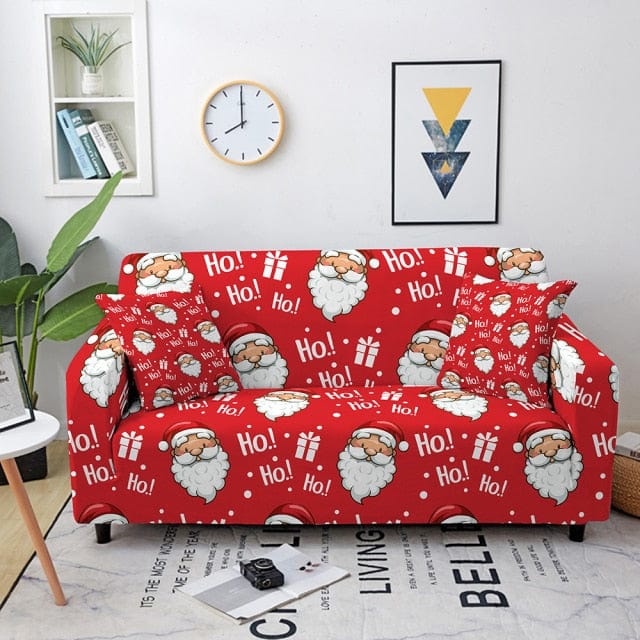 Merry Christmas Sofa Cover Decoration