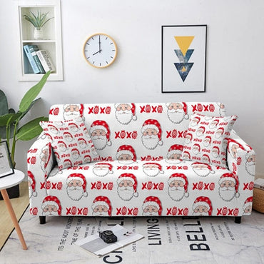 Merry Christmas Sofa Cover Decoration