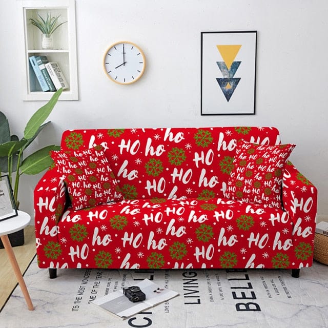 Merry Christmas Sofa Cover Decoration