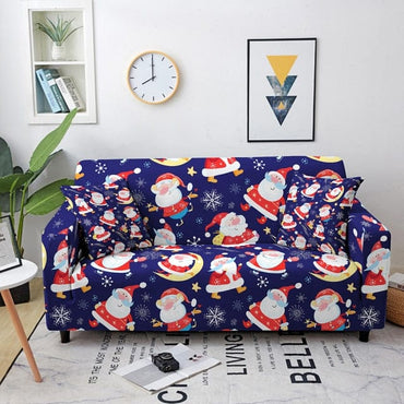 Merry Christmas Sofa Cover Decoration