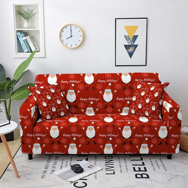 Merry Christmas Sofa Cover Decoration