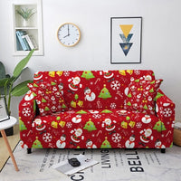 Merry Christmas Sofa Cover Decoration